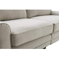 thumbnail image 4 of Serta Copenhagen 61" Loveseat in Light Gray, 4 of 5