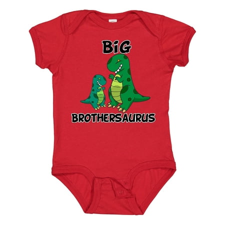 

Inktastic Big Brothersaurus Gift Baby Boy Bodysuit