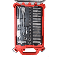 thumbnail image 3 of Milwaukee 32-Piece 3/8 in. Metric Drive Ratchet & Socket Set with PACKOUT Compact Organizer (48-22-9482), 3 of 4