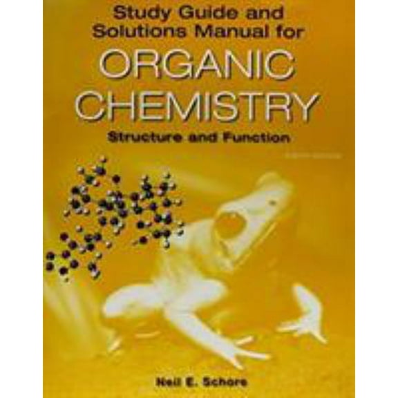 Pre-Owned Study Guide/Solutions Manual for Organic Chemistry (Paperback) 1319195741 9781319195748