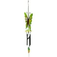 thumbnail image 4 of Northlight 15.75" Green Metal Butterfly Outdoor Garden Windchime, 4 of 5