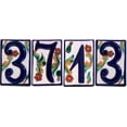 thumbnail image 3 of Colonial Talavera Ceramic House Number Six, 3 of 3