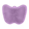 thumbnail image 1 of Limpiador de pies y ducha, frotador de espalda para ducha, cómoda almohadilla de para limpieza de pies con ventosas para viajes en casa y bañer Púrpura, 1 of 10
