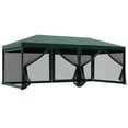 thumbnail image 1 of Outsunny 10' x 20' Party Tent, Outdoor Canopy Garden Sun Shade, Green, 1 of 10
