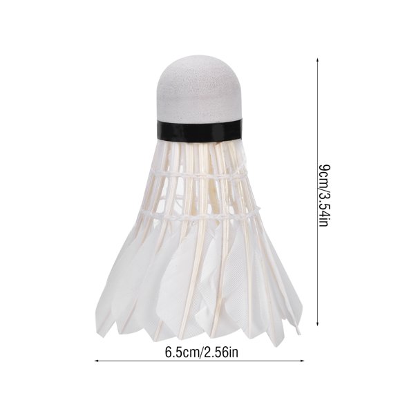 Tebru Training Badminton,3Pcs Durable Badminton Shuttlecocks for Outdoor Indoor Ball Sport Training Entertainment, Shuttlecocks