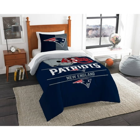 nfl new england patriots "draft" bedding comforter set