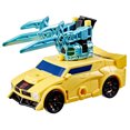 thumbnail image 4 of Transformers CYBERWORLD Armored Cyber Changers Bumblebee Action Figure, 4 of 9