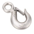 thumbnail image 4 of Industrial Lift Hook, Lifting Hook S304 Stainless Steel Rustproof Glossy Finish 1T Load Bearing  For Construction Site, 4 of 8