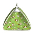 thumbnail image 3 of Lsque Guinea Pigs Printed Long Tissue Box Cover Holder, Facial Paper Organizer Dispenser,Triangle with Bottom Belt, PVC Leather Decorative Organizer, 3 of 9