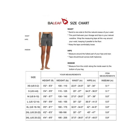 Baleaf - Baleaf Women's Lightweight Pocketed Walking Shorts Pajama ...