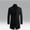 Black, variant on Lilgiuy Men's Winter Overcoat Wool Trench Coat 2023 New Solid Color Long Sleeve Lapel Single Breasted Pea Top Jacket for Daily Wear