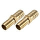thumbnail image 1 of 2 uds 16mm-14mm espiga de manguera de forma recta tubo de púas recto conector de montaje de manguera de latón, 1 of 1