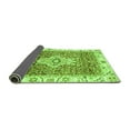 thumbnail image 2 of Ahgly Company Indoor Square Abstract Green Modern Area Rugs, 4' Square, 2 of 4