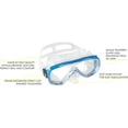 thumbnail image 2 of Cressi Palau SAF Fins Dry Snorkel Onda Mask with Bag Snorkel Packages, 2 of 8