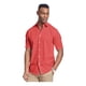 thumbnail image 1 of John Ashford - Camisa con botones a rayas para hombre, color rojo, mediano John Ashford Botones al frente, 1 of 1