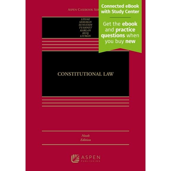 Aspen Casebook Constitutional Law: [Connected eBook with Study Center], (Hardcover)