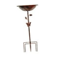 thumbnail image 3 of Vsenkes Bird Bath Bowl Easy to Clean Decorative Birdbath for Backyard Outdoors Patio Red Bronze Butterfly, 3 of 9