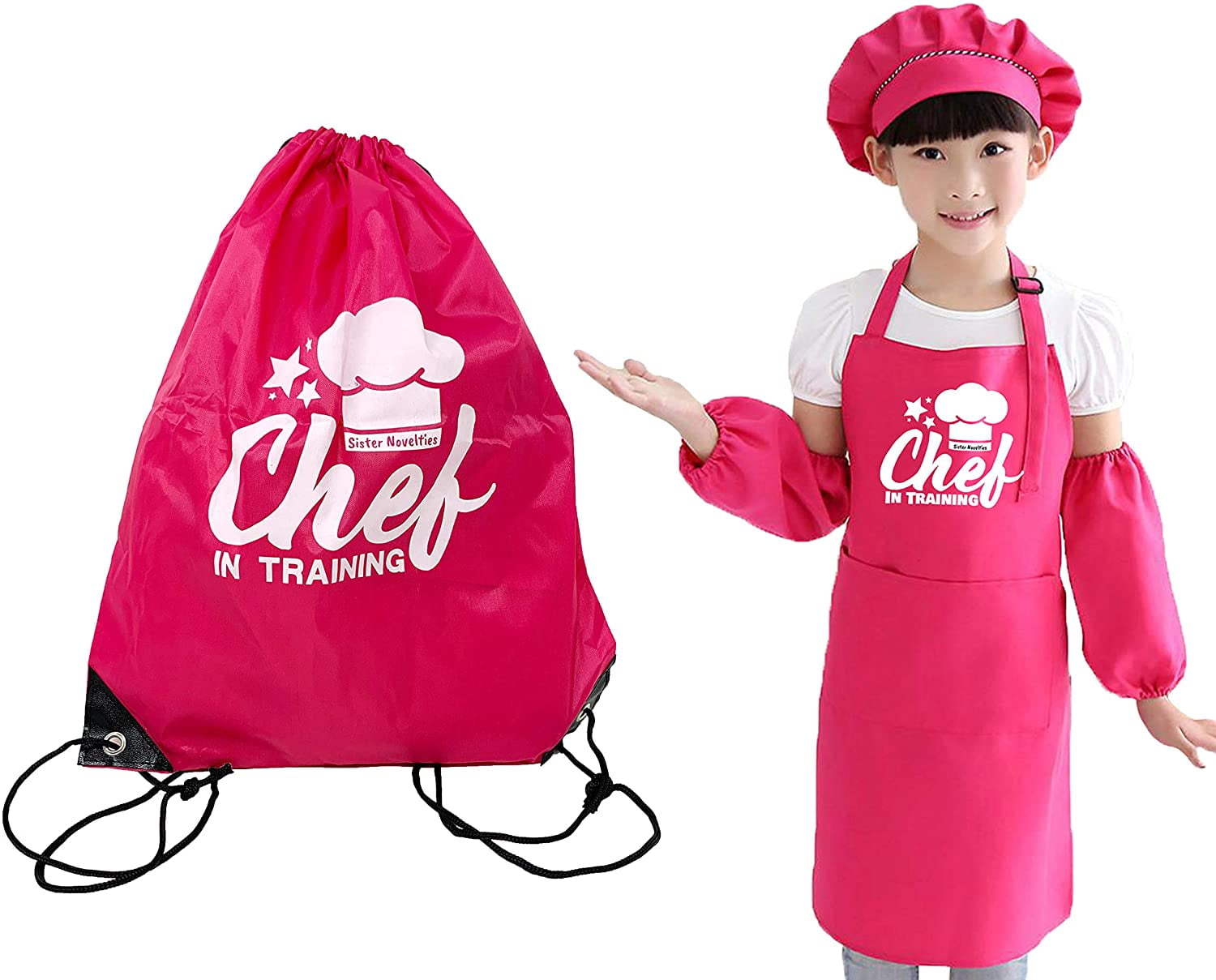 Pro Specialties Group UFC Chef HAT//Apron Logo Black Black ONE Size