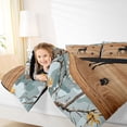 thumbnail image 3 of Feelyou Farmhouse Deer Bedding Comforter Set 7-Piece, Camouflage Full Bedding Set, 3 of 7
