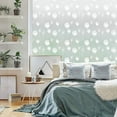 thumbnail image 2 of Xiao Hua Película de privacidad para ventanas, no adhesiva, esmerilada, estática, con diseño de diente de león, para puertas, hogar, sala de estar, dormitorio infantil (44,5 x 198,7 cm), 2 of 4