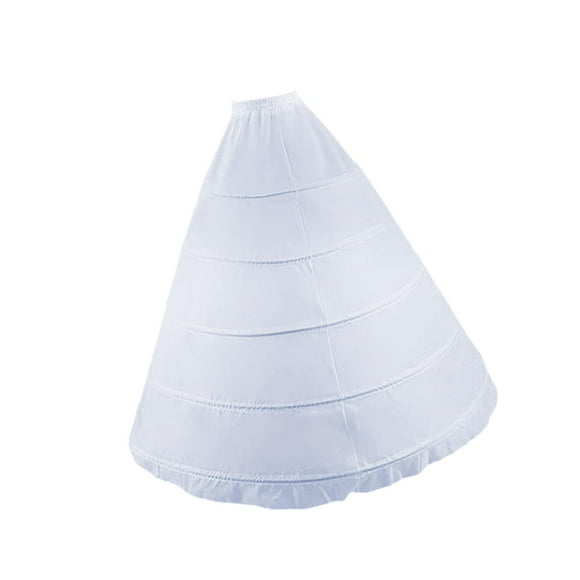 Enagua de crinolina para boda, ideal para cosplay, banquetes, actuaciones, bailes de graduación y otras ocasiones. 5 aros