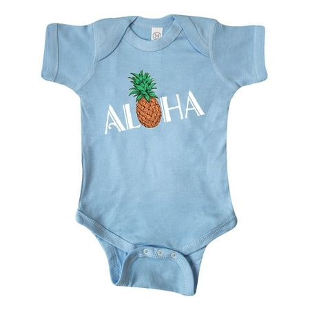 

Inktastic Aloha- with pineapple Gift Baby Boy or Baby Girl Bodysuit