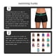 thumbnail image 2 of Greeniant Traje de baño Ajustable Buena elasticidad Piernas de pantalón ensanchadas Pantalones cortos Traje de baño transpirable Diferentes tamaños Deportes acuáticos Verde negro SG Greeniant OD020167-82B, 2 of 6