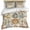 Multicolor, variant on Farmhouse Morocco Bedding 3 Piece Duvet Cover Set California King, Boho Abstract Shabby Texture Art Soft Microfiber Comforter Cover with Zipper Closure & Pillowcases, FadeResistant Quilt Cover