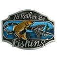 thumbnail image 2 of TISHITA Adult Mens Letters Western Cowboy Alphabet Rodeo Belt Buckle For Men, 2 of 5