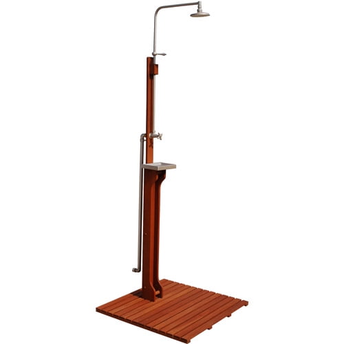 Sarrabella Poolside & Spa Outdoor Shower, Oiled eucalyptus