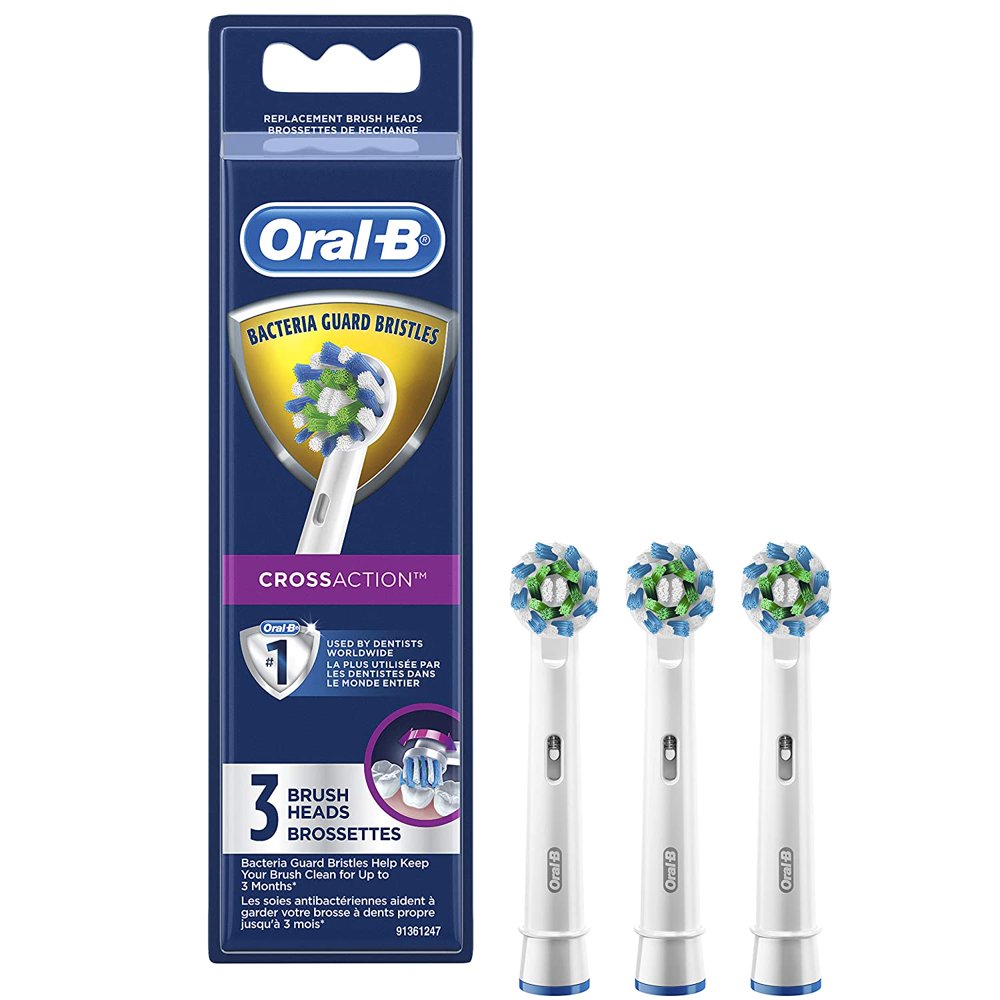 Oral_B Cross Action Electric Toothbrush Replacement Brush Heads