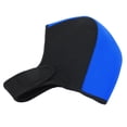 thumbnail image 3 of Traje de neopreno con capucha térmica para natación, surf, buceo, protección solar UV, secado rápido, para hombres y mujeres, negro y azul, 3 of 14