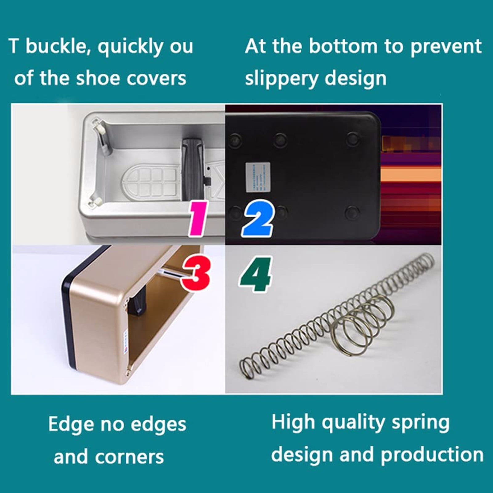 Automatic Shoe Cover Dispenser Machine Waterproof Home Carpet Cleaning Cover 