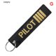 thumbnail image 1 of Zatpiy Llavero Joyería Bordado Co-Pilot Para Regalos De Aviación Etiqueta De Equipaje MX, 1 of 4