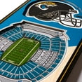 thumbnail image 2 of YouTheFan 954040 6 x 19 in. NFL Jacksonville Jaguars 3D Stadium Banner - TIAA Bank Field, 2 of 3