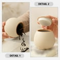 thumbnail image 3 of Shisuyan Ceramic Sealed Tea Jar Tea Storage Jar Tea Leaves Storage Container Sugar Jar, 3 of 8
