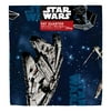 Eugene Textiles Premium Crafted Licensed Star War Ships 100% quilting Cotton 18" x 21" Precut Fat Quarter Blue color