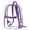 Purple, variant on Naxoaeo color Clear Backpack Heavy Duty - Large Clear Backpacks for School PVC Transparent Bookbag for Students Work Travel