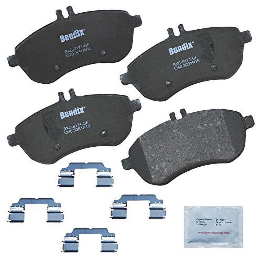 Disc Brake Pad Set Fits select: 2008-2011,2013-2014 MERCEDES-BENZ C
