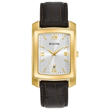 Bulova Men's Classic Leather Watch