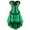 Green, variant on Women's European Court Corset Split Suit Shapewear Elegant Dress Historical Gown