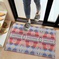 thumbnail image 2 of Colorful Geometric Striped Pattern (9) Door Rugs,Washable Non Slip Door Mats Indoor,Decorative Door Mats,Entry Mat Indoor for Entrance,Bedroom,Kitchen,Bathroom,20"x32", 2 of 6