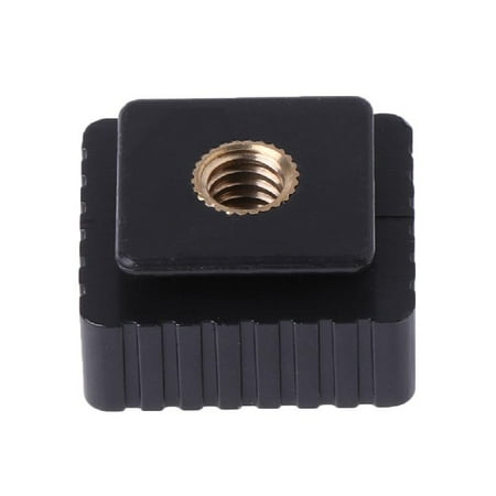 

Hot Shoe Mount Adapter To 1/4 Screw for Head Thread For Studio Light Stand