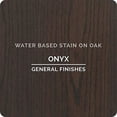 thumbnail image 2 of General Finishes Wood Stain, Water Based, Onyx Stain, Quart, 2 of 4