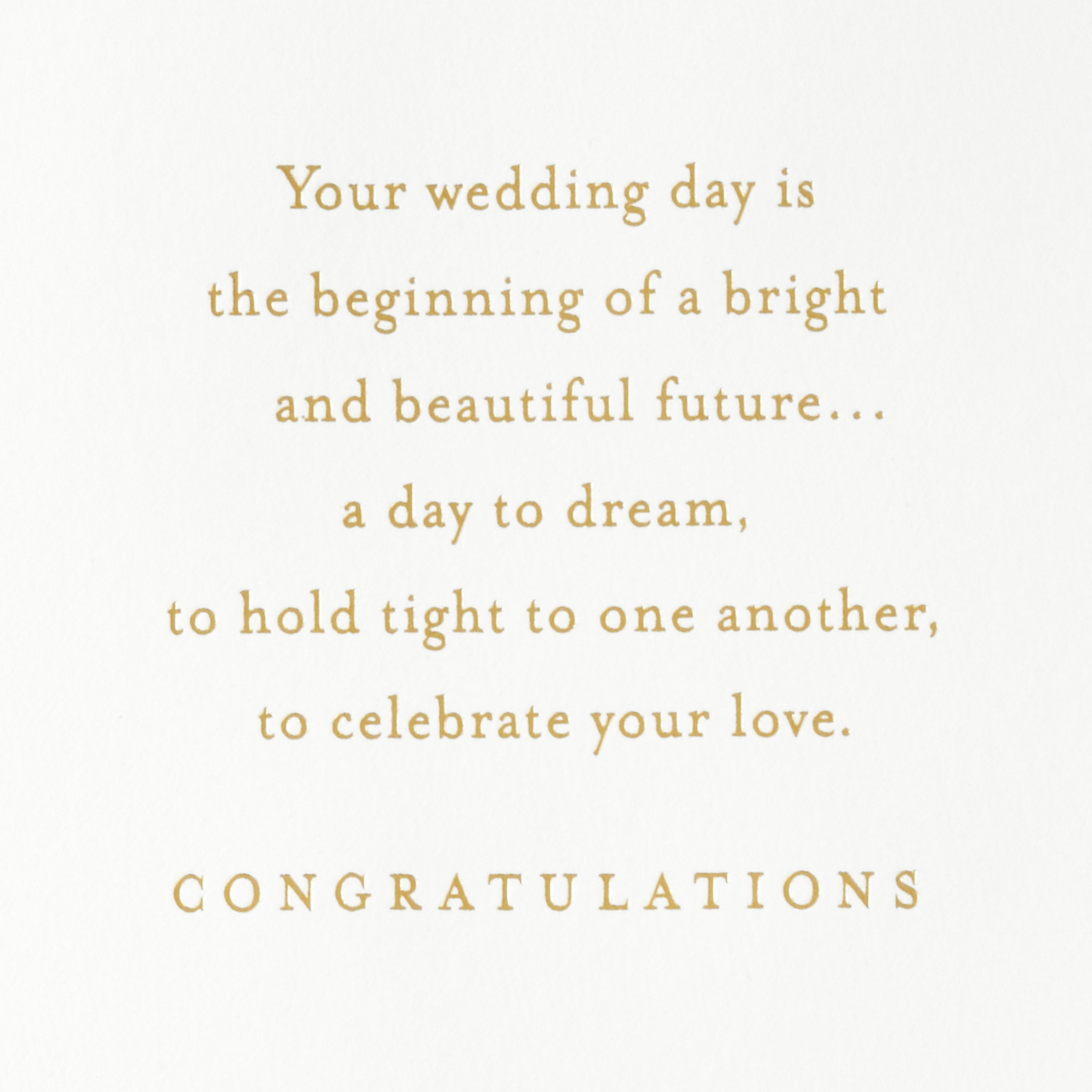 Hallmark Wedding Greeting Card (Celebrate Your Love)