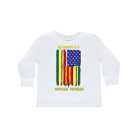 

Inktastic My Abuelo is a Vietnam Veteran Gift Toddler Boy or Toddler Girl Long Sleeve T-Shirt