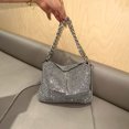 thumbnail image 4 of JIOMAY Bolso de noche de moda 2024 Bolsos de lujo Monedero glamoroso con diamantes de imitación Monederos portátiles para mujeres Bolsos de mano de hombro Monedero dorado, 4 of 4