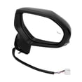 thumbnail image 4 of Side Door Mirror, ABS Shell Glossy Balck Power Heated Mirror Weatherproof Blind Spot Monitoring with Turn Signal for Auto Left,Right, 4 of 7