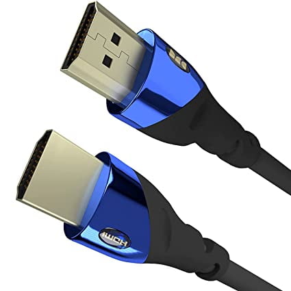 Monster 8K HDMI Ultra High-Speed Cobalt 2.1 Cable - 48Gbps with eARC, 8K at 60Hz for Superior Video and Sound Quality – HDMI Cables for PS5, Apple TV, Roku, TV,
