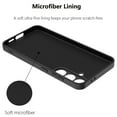 thumbnail image 6 of Silicone Case for Samsung Galaxy S25 FE, Takfox Durable and Stylish Drop Tested Soft Silicone Gel Rubber Slim Fit Shockproof Protection Phone Cover for Samsung Galaxy S25 FE 5G,Black, 6 of 10